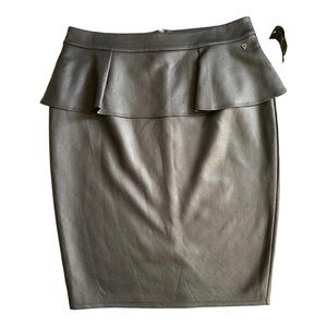 Thalia Sodi Black Midi Skirt NWT